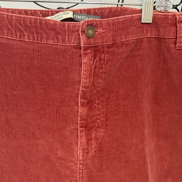 😍😍😍BOGOHO😍😍😍St. John’s Bay Corduroy Pants-22W - Picture 3 of 10